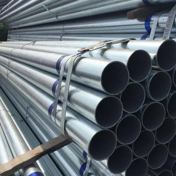 Chinese Factory 3-8 Inch Galvanized Steel Pipe gi Tube Price Hot Dipped Galvalume Round Mild Steel Pipes photo-3