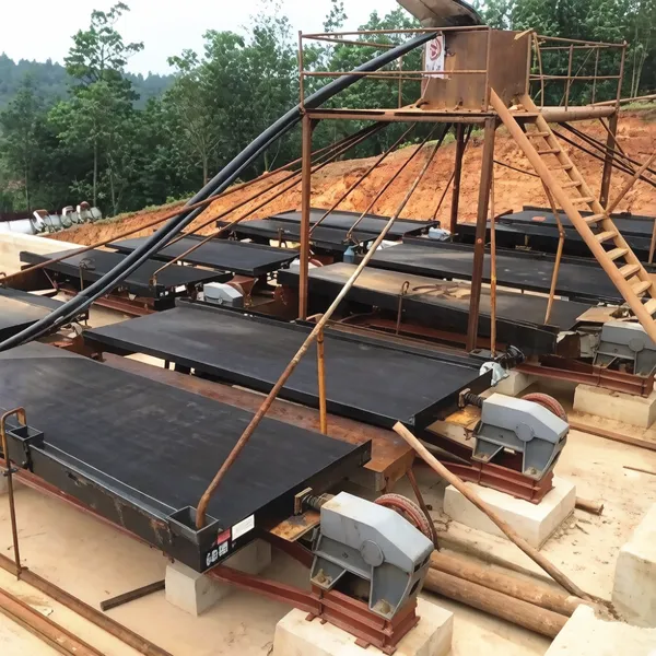 High Efficiency Gold Mining 6S Shaking Gravity Separator Table Machine for Gold Washing Plant photo-5