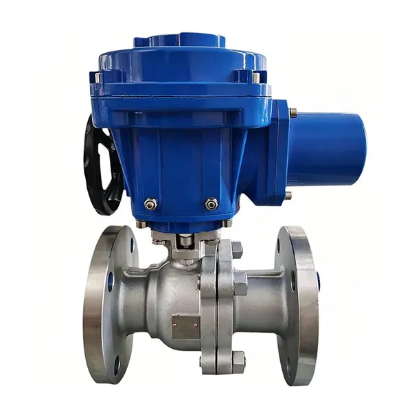 Manufacturer Direct Sales of High-quality Explosion-proof Electric Flange Ball Valve photo-2