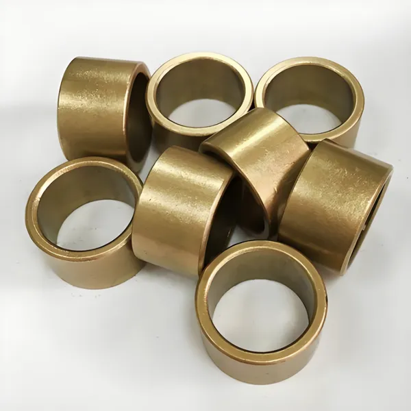 Flanged Copper Bushing With OD 30mm, Flange 40mm, 0.02mm Concentricity, Bronze Alloy Alternative