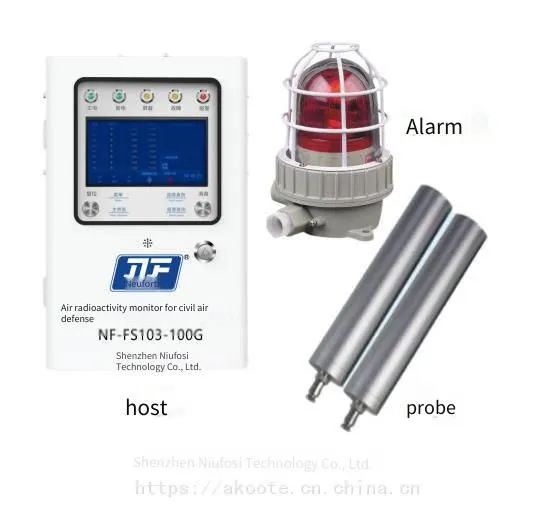 Newforce Nf-fs103-100g Fixed Air Radioactivity Monitor for Civil Air Defense Environment