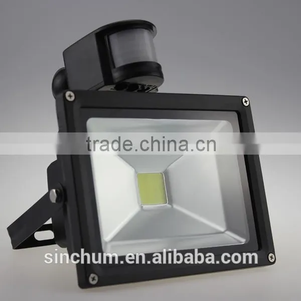 Manufacturer Price 20w Led Floodlight Pir Sensor Light photo-2