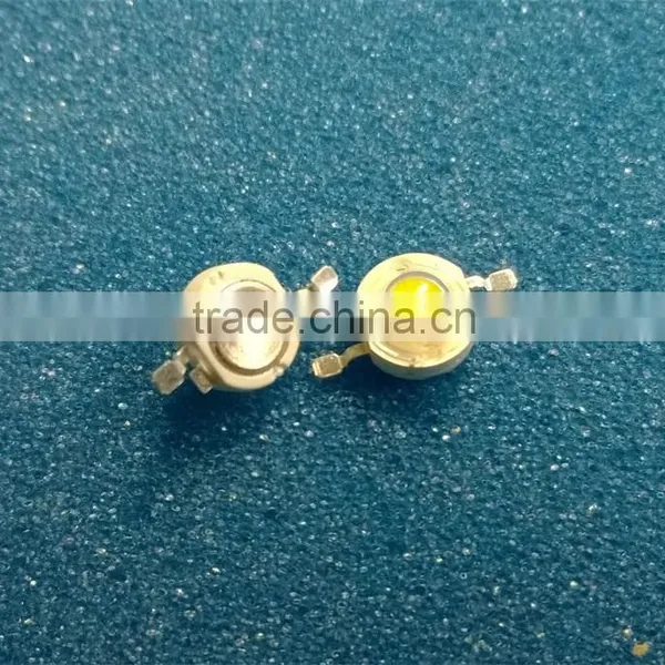 6000k - 6500k Day White 3 W LED Lighting Chip With Heatsink photo-3