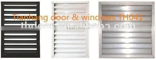 aluminum shutter window