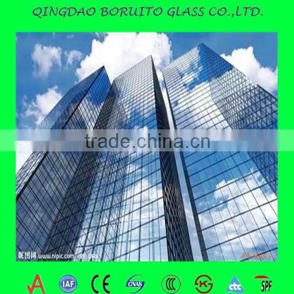 5mm 6mm Reflective Tempered Glass for Building photo-2