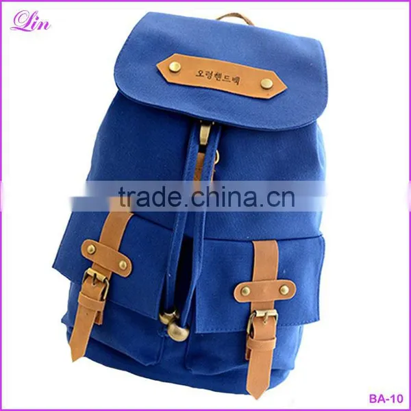 Hotsale Hot Promotion 2016 Women's Vintage Canvas Satchel Backpack Rucksack Shoulder School Bags For Teenagers Girls Backpacks