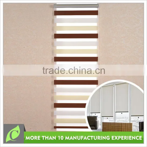 2016 Fastest Selling Natural Look Custom Window Blind, Zebra Blind