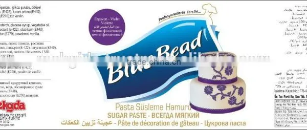 Blue Bead (Violet) Sugar Paste & Fondant For Pastry Decoration photo-5