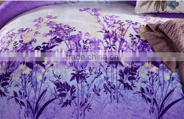 China Supplier Soft Printed Flannel Bedding Sets photo-3
