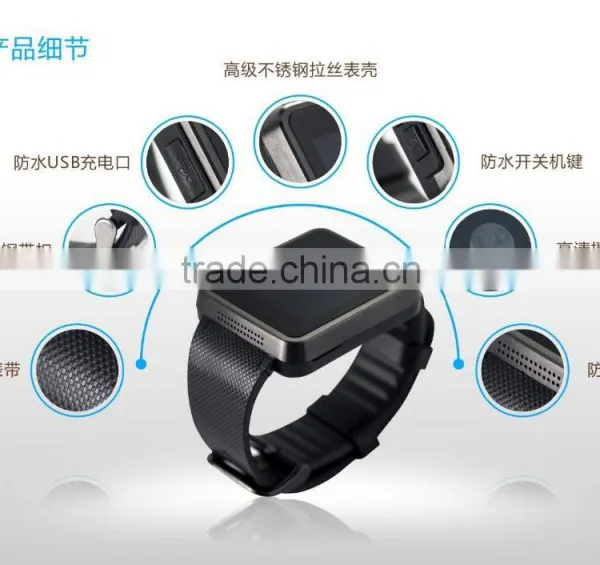 2015 Best Selling Waterproof Watch Phone F1Waterproof Smart Watch Phone F1 photo-2