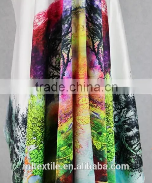 Hot Sale Newly Stretch Satin Silk Fabric With Spandex photo-2