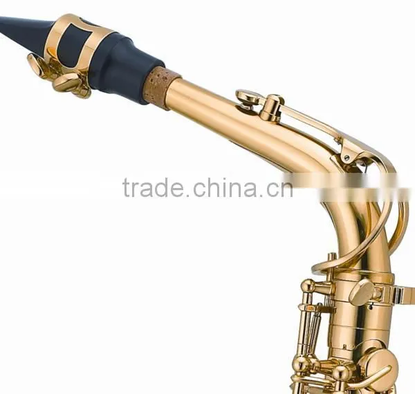 Intermediate Grade Gold Lacquer Alto Saxophone photo-5