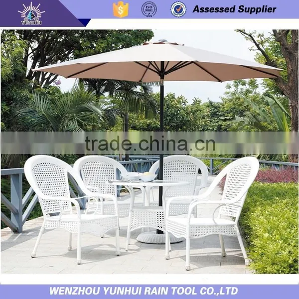 Aluminum Material Tilting Sunproof Umbrella photo-2