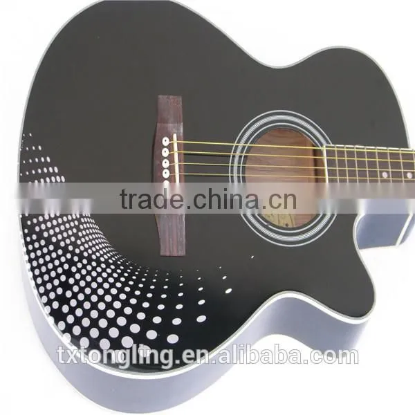 Black Professional Guitar (TL-0045) photo-4