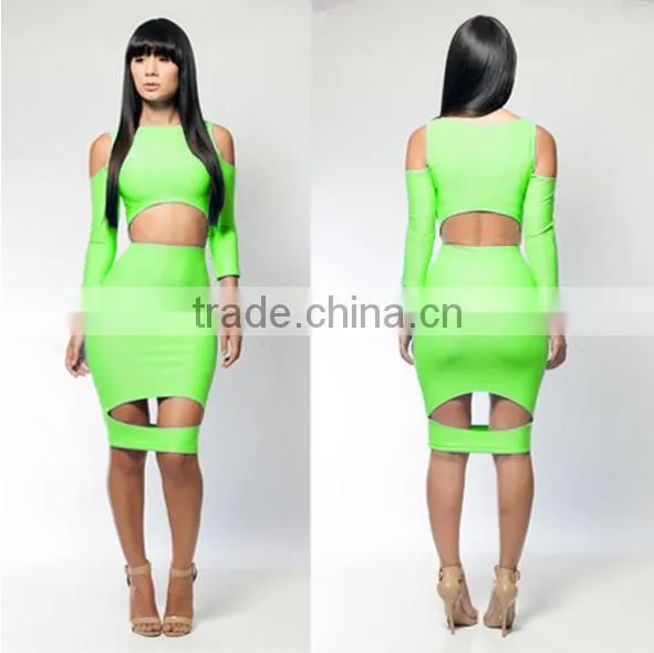 2014 White Hot Sexy Cut Out Dresses photo-5