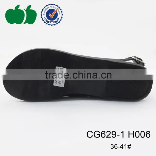 Fashion Ladies Latest Summer Flat Pvc Crystal Plastic Sandals photo-4