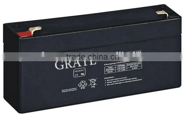 Good Quality Lead Acid Battery 6v2.8Ah