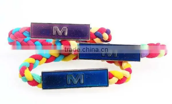 2016 Fashion Rope Bracelet Custom Multi Color Safe M Charm Bracelets photo-4