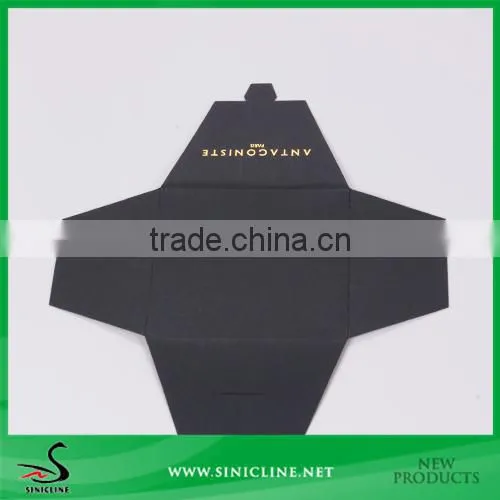 Sinicline Black Paper Card T-shirt Package Bag Customized in China Quality Choice photo-2