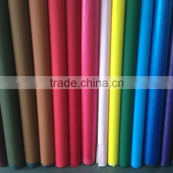 Fashion Color Variable Color Change Logo Printed pu Fabric Material for Gift Cases, pu Faux Leather, pu Imitation Leather