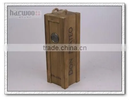 High Quality Pine Wood Wine Case for Sale photo-4