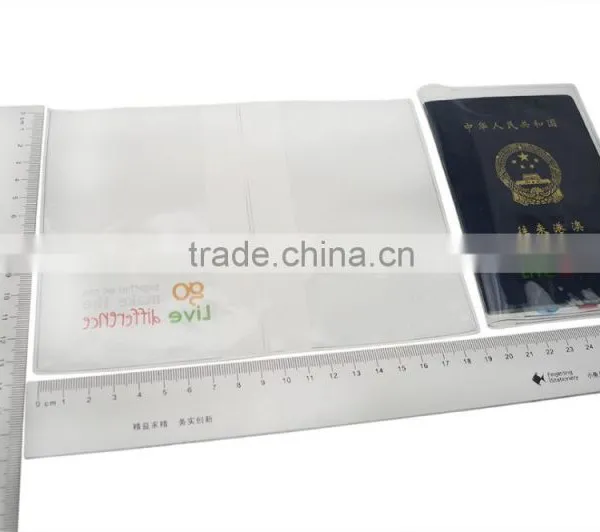 Custom Plastic Passport Protective Sleeve photo-4