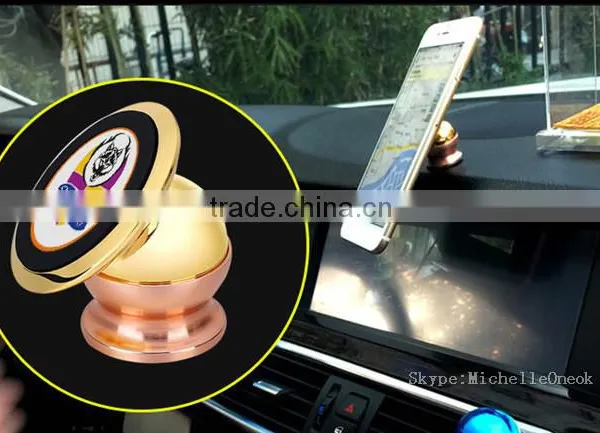 New Products 2016 24K Gold Plating Magnetic Mobile Phone Car Holder photo-3