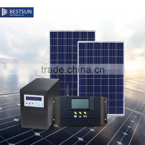 BESTSUN 12V 500W Solar Energy Home SystemCES-12100 photo-2