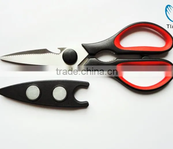New High Quality Kitchen Shears - Razor Sharp Durable Multi-Purpose Kitchen Scissors With Large Soft Grip Handles photo-3