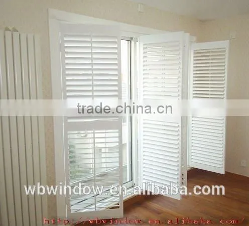PVC Window With Shutter in Foshan,double Glazed With Shutter Inside Window photo-5
