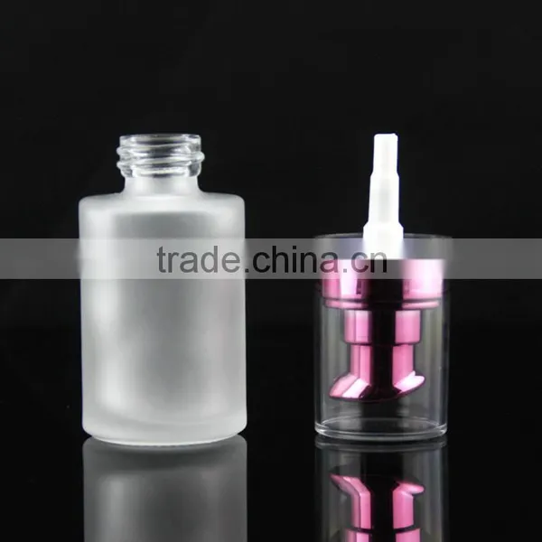 30ml Frosted Bottle With Red Pump Guangzhou Supplier photo-2