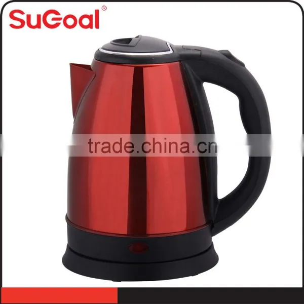 1.7L CE Rohs Electric Water Kettle Stainless Steel Hotel Electric Kettle photo-3