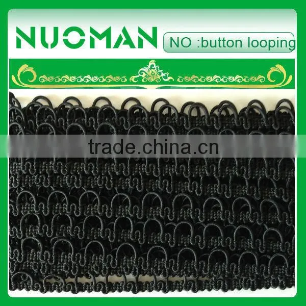 Ivory Color Elastic Button Loop for Evening Dress photo-3