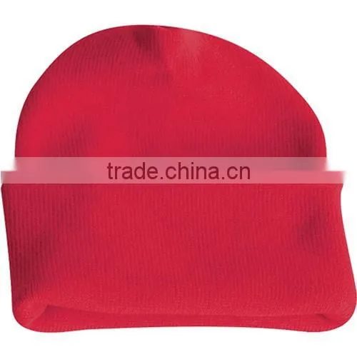 Warm Acrylic Winter Ski Long Knitted Watchcap Beanie Hat photo-2