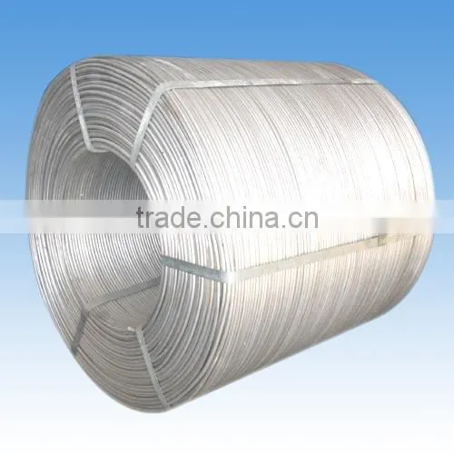 9.5mm Bare Aluminium Wire Rod 6063