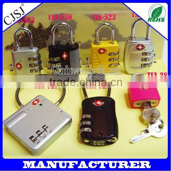 Hot Sell Custome Design TSA Approved China Supplier Safety Lock photo-2