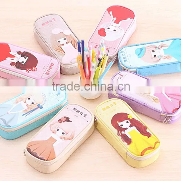 Sweet Princess Large Volume Pencil Bag, Pencil Case for Girls