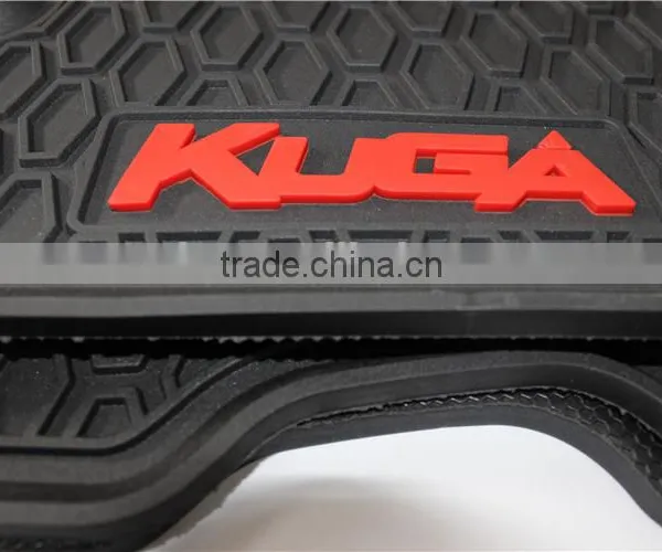 Custom Full Set Position Branded Logo Design Floor Mats For FORD KUGA photo-4
