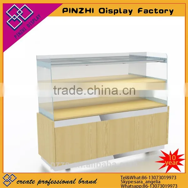 Display Stand Racks Metal and Wood Display for Retail Store