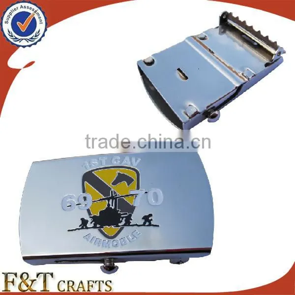 Custom High Quanlity Brass Plating Nickle Soft Enamel Buckle Belt for Wholesales
