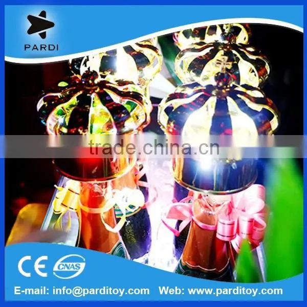 Custom Nightclub Champagne Bottle Led Light Crown Bottle Caps photo-2