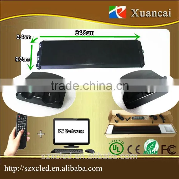 P7.62-7x40(5.3x31cm Lighting Area) Wireless Advertising Led Display Programming Running Small Led Displays Quality Choice Most Popu photo-5