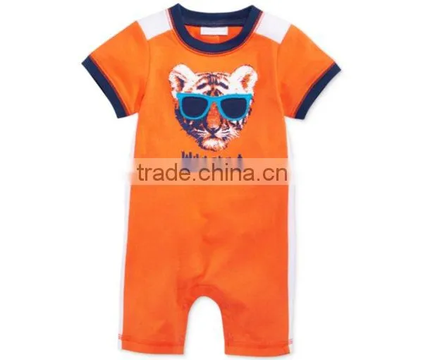 Baby Boys Short Legs Short Sleeve Cute Printing Romper Kids Casual Clothes Quality Choice photo-2