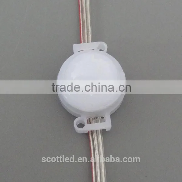 Led 30mm Mikly Cover Ws2811 ic Led Point Light Source Smart Controller Disco Led Effect Light Led Dot Light for Advertising photo-2