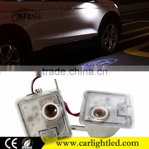 2016 New Products KEEN Custom Led Car Logo for Ford Rearview Mirror Ghost Shadow Projector Laser Light for Focus Side Mirror photo-2