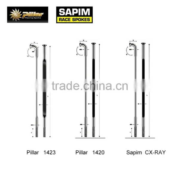 Bicyclespokes pillar 1423 1420 sapimcx-ray