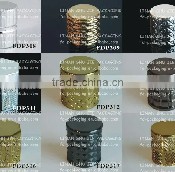 Perfume Bottle Cap,ABS Metalized Cap With PP Inside photo-4