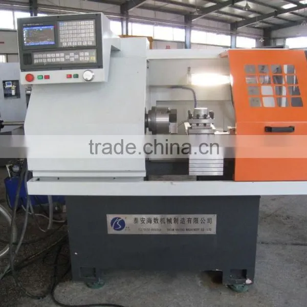 CK0632 Horizontal Low Price Micro CNC Lathe For Metalworking With Auto Bar Feeder photo-2