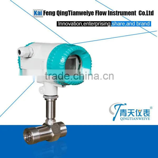 LCD Display Male Screw Turbine Flowmeter