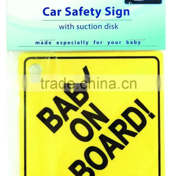 Baby On Board - Baby Car Safety Sign